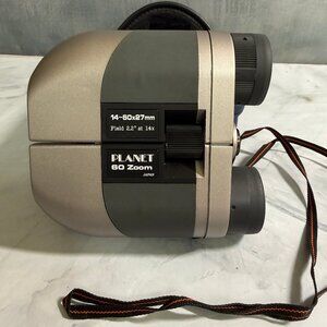 Planet 60 Zoom Binoculars, in Case, 14 to 60 Zoom, Strap, Belt Loop